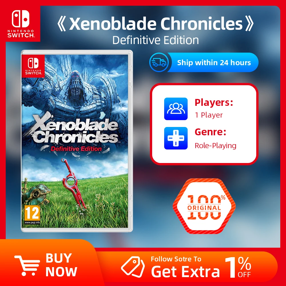 Nintendo Switch Game Deals Xenoblade Chronicles Definitive Edition