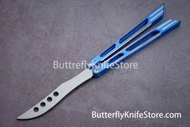 Theone Vulture Balisong Butterflyknife Flipper Trainer D2 Blade Aluminum  Handle Bushings System Jilt Knives Safe Edc Outdoor - Knife - AliExpress