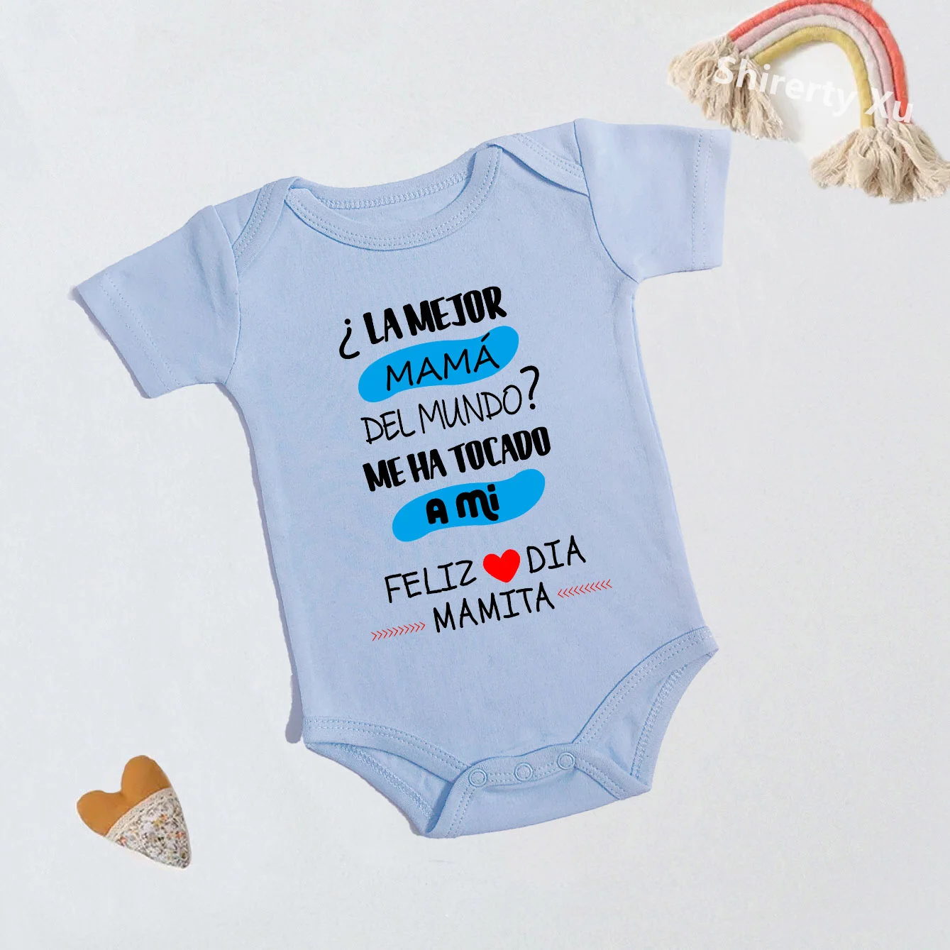 

0-24M Toddler Romper Baby Girl Boy Clothes The Best Mom Of the world Print Baby Bodysuit Jumpsuit Cotton Infant Bebe Rompers