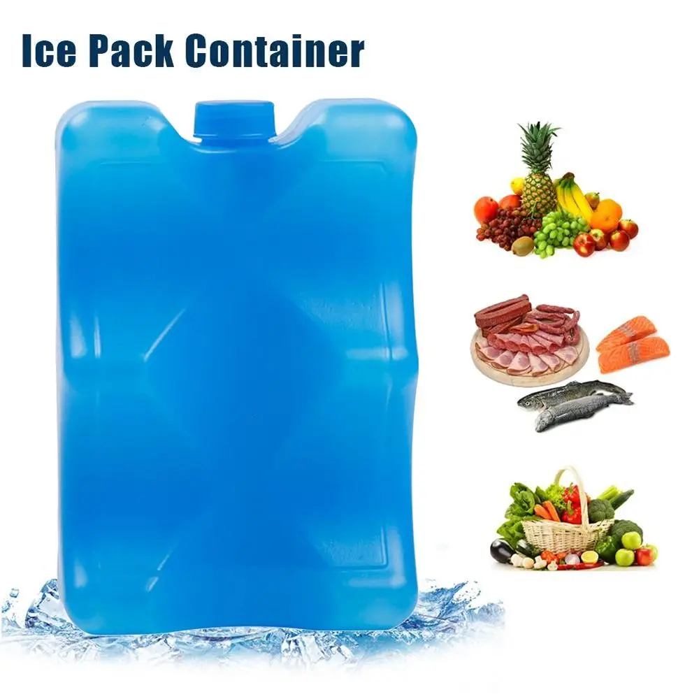 

350ml Reusable Gel Freezer Ice Blocks Reusable Cool Cooler Pack Bag Water injection Picnic Travel Lunch Box Fresh Food Storage