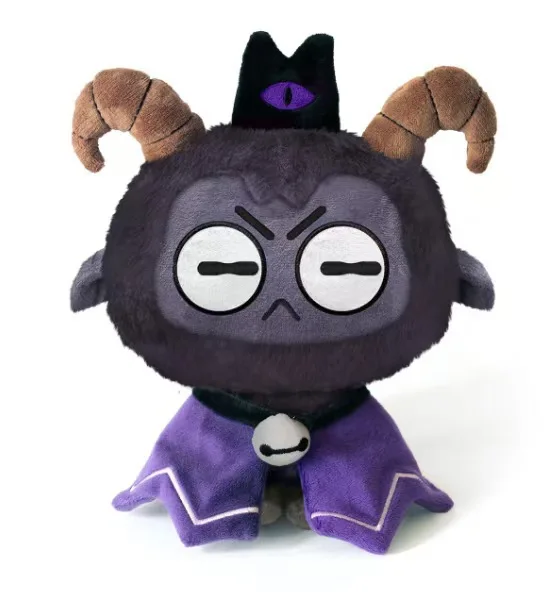 25 cm Cthulhustyle Abenteuer Dungeon Spiel Little Lamb Cult of the Lamb Plüsch Plüschtier Puppen Horror Stofftier Kissen Geschenk