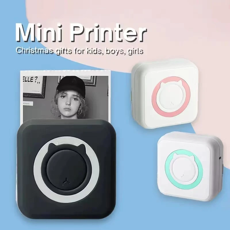 Mini-Printer-Draagbare-Thermische-Stickers-Papier-Inkloze-Bluetooth ...