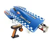 E22 Fiber Glass Blue Electric High Speed Racing RTR RC Boat W/ Motor Servo ESC Battery Toucan Toys for Adults Gift THZH0024-SMT8 1