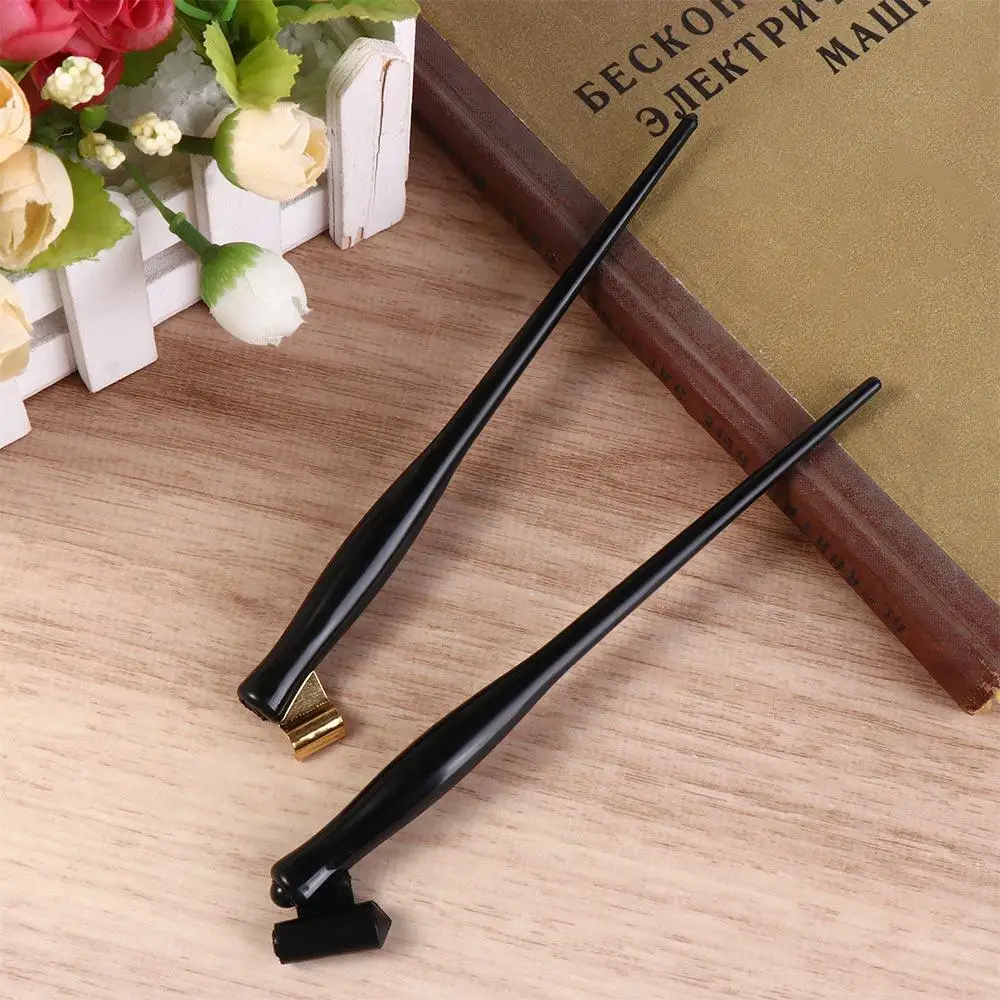 경사형 디펜 홀더 앤티크 아트 드로잉 캘리그래피 펜촉 조절 가능한 레진 코퍼플레이트 스크립트 펜 레터링 스케치