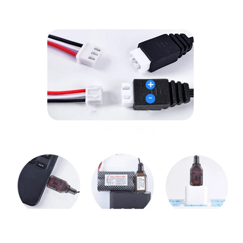 7.4V Li-ion USB Charging Cable 1000mA Li-ion XH-3P Reverse For 18650 Pack H8WD charging cable,usb charging cable