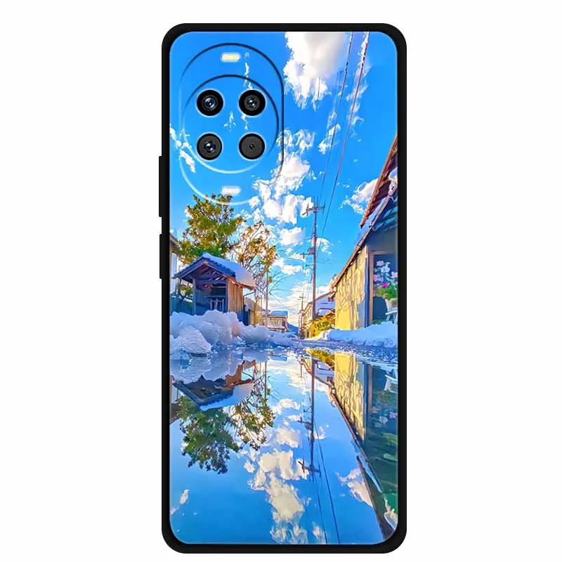 Fashionable Animal Anime TPU Phone Case - Soft Back Cover