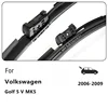 Car Front Rear Wiper Blades For VW Volkswagen Golf 5 V MK5 2006-2009 Windshield Windscreen Window Wash 24"+19"+13" LHD RHD 3