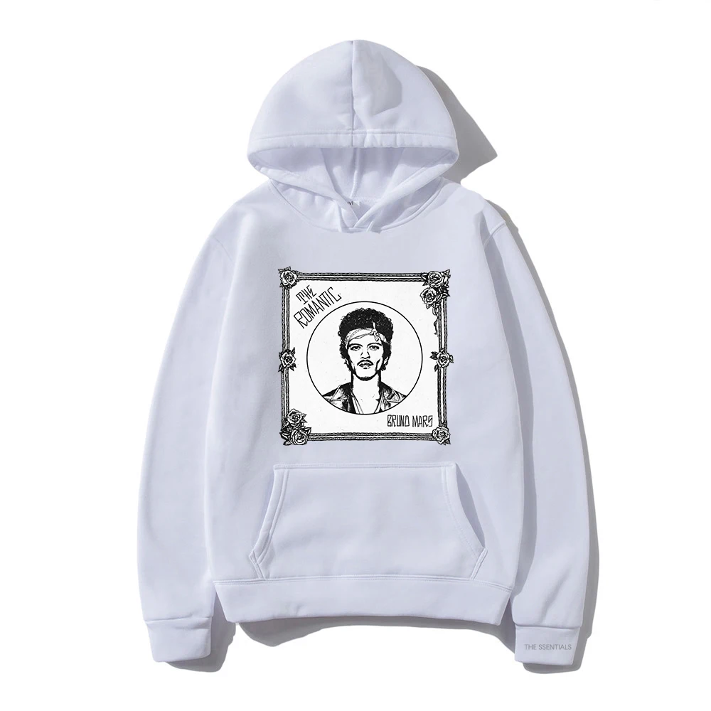 Bruno Mars The Romantic Tour 2026 Hoodie New Album Vintage Fashion Men/women Hoodies Harajuku Winter Clothes Pullover Sweatshirt