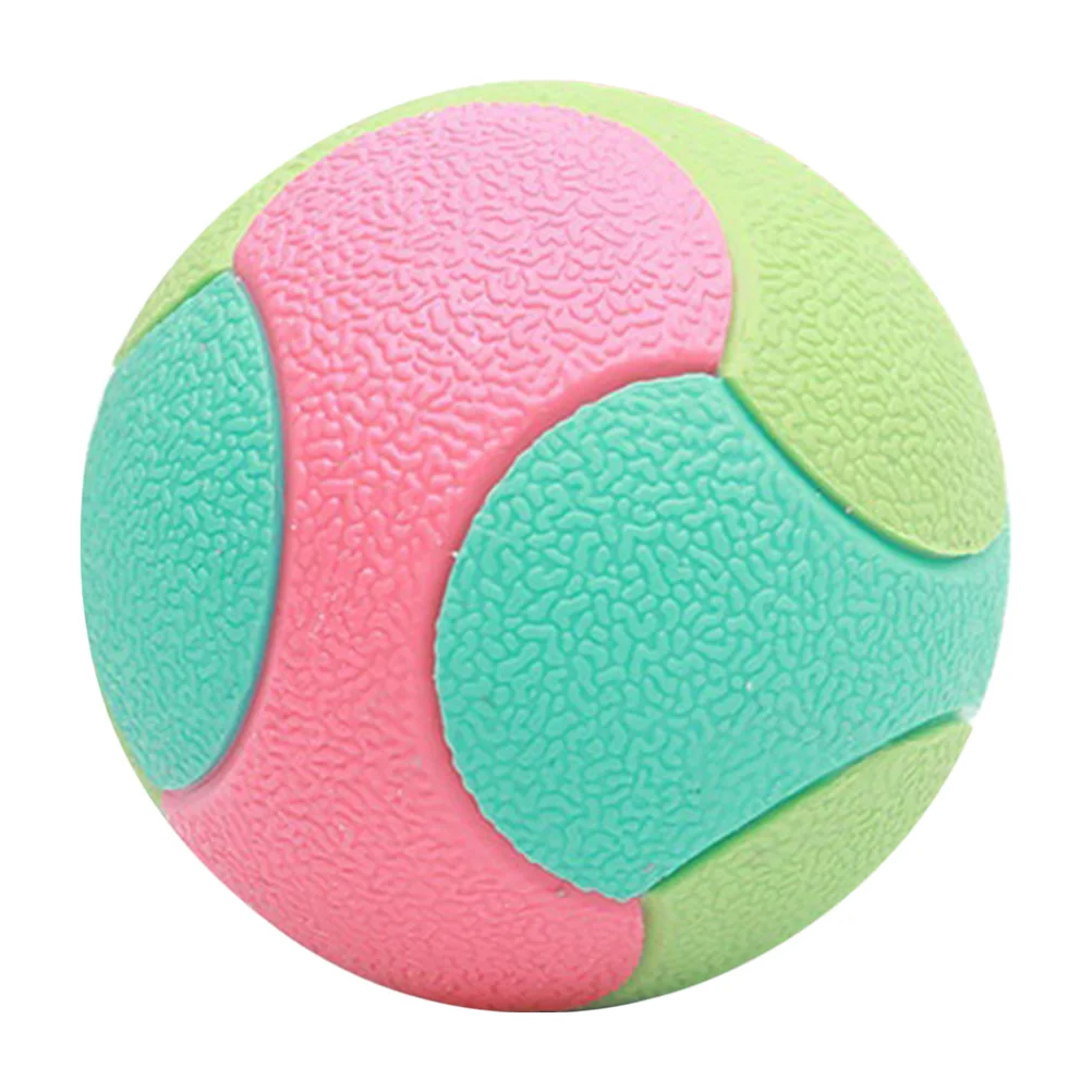 

Dog Squeaky Ball Toy Bite-resistant Chewer Dog Teething Ball Outdoor Indoor Dog Ball Toy