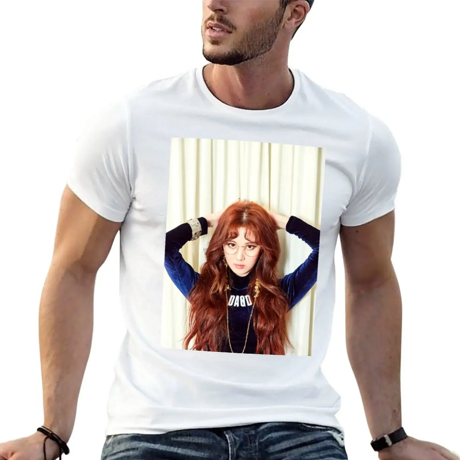 

Seohyun don't say NO T-Shirt Blouse plus sizes vintage Men's t-shirts