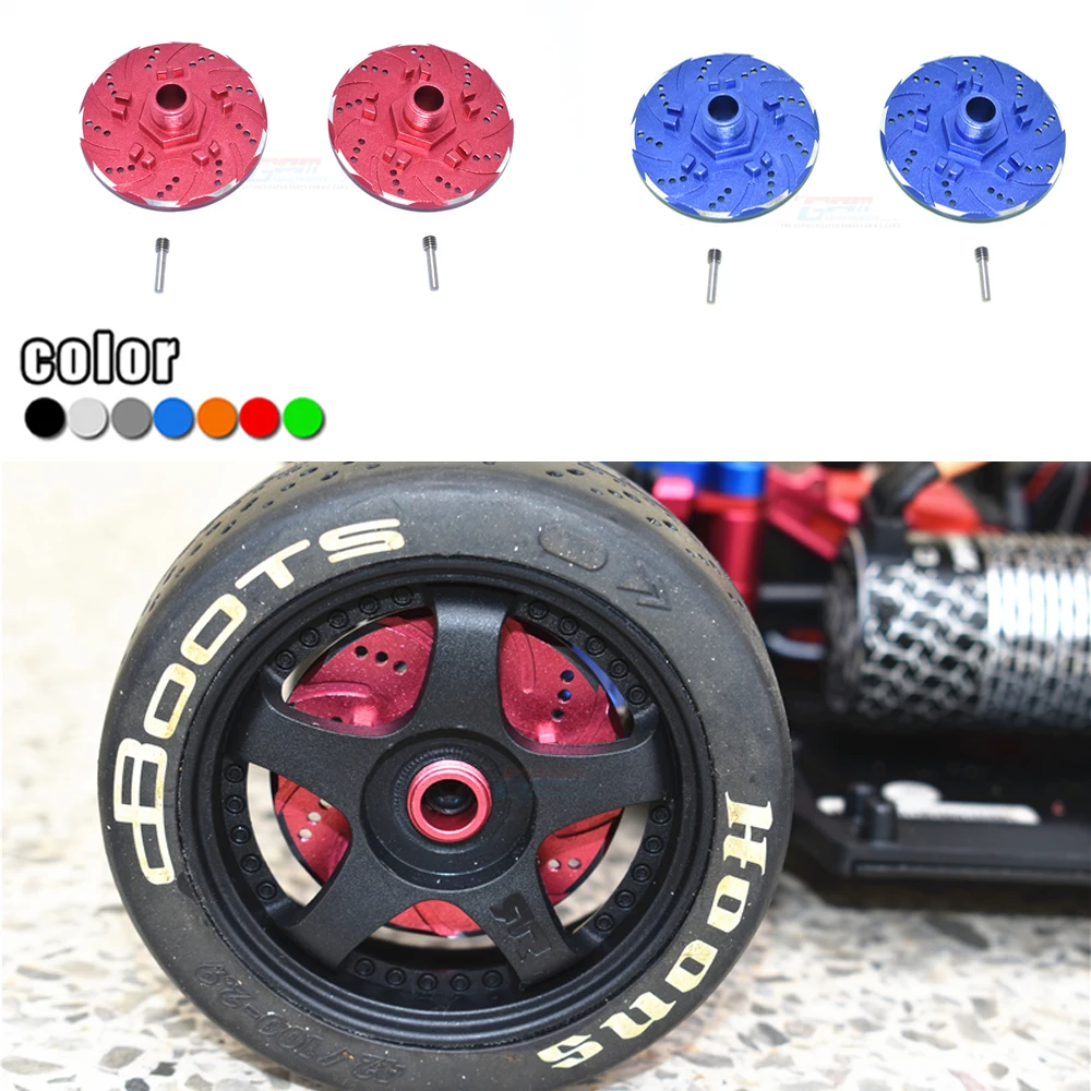 

GPM Metal 17mm Wheel Hex caliper brake caliper adapter brake disc ARA311035/AR310447 for 1/7 INFRACTION 6S BLX ARA109001 ARA7615