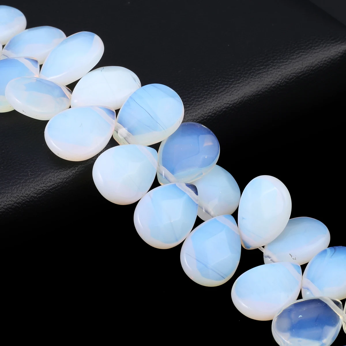 

36cm Natural Stone Loose Spacer Beads Faceted Natural Amethyst Turquoise Beads for Women DIY Jewerly Necklace Bracelet 18x13x6mm