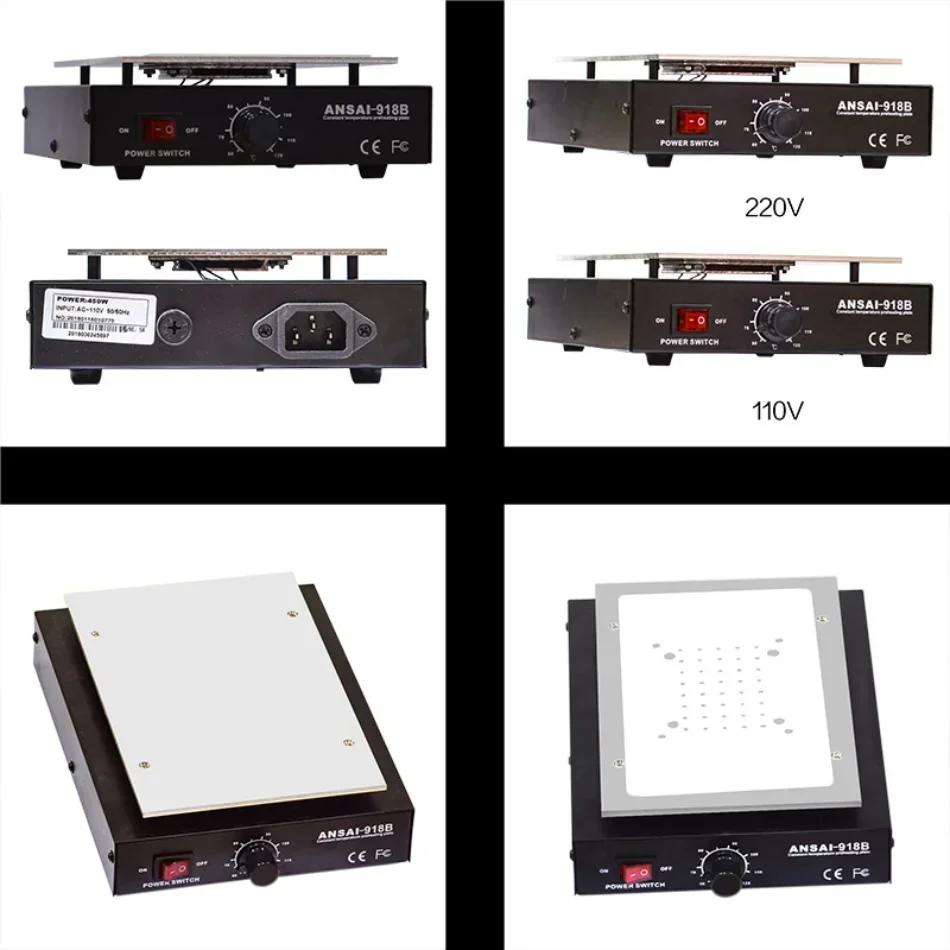 450W LCD Screen Separator Machine Heating Platform Phone Repair Machine Auto Heat Station Screen Splitter Heating Stage