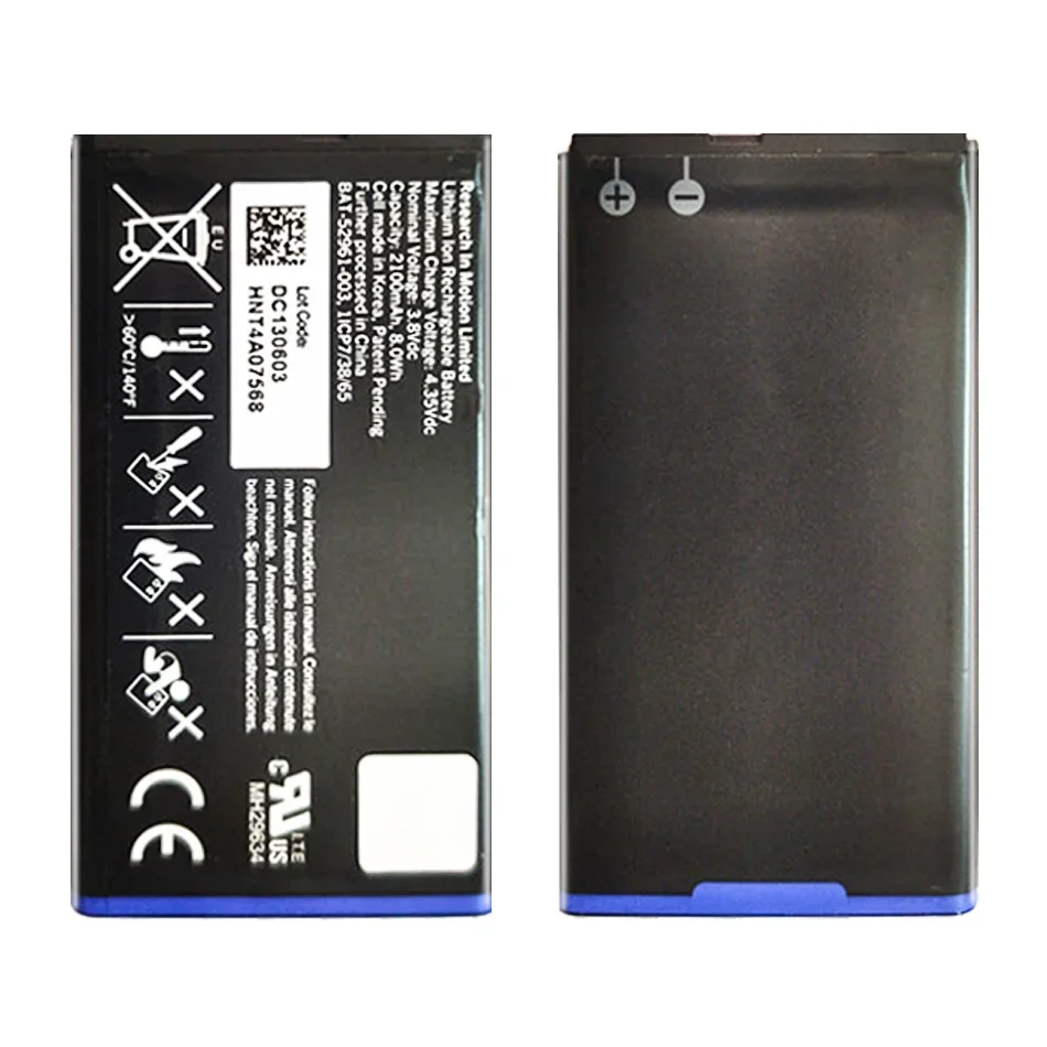 Batteria Del Telefono Cellulare Bat-52961-003 Bat52961003 2100Mah Per Blackberry Q10/Q10 Lte/Q10Lte Sqn100-1