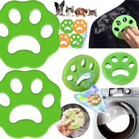 1/5/10pcs Pet Hair Remover Washing Machine Accessories Cat and Dog Fur Multifunctional Reusable Cleaning Clothes Bedding 2