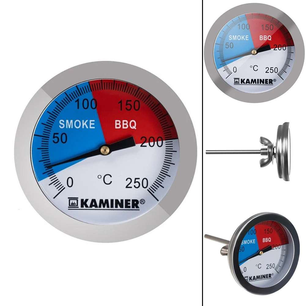 

1pc BBQ Grill Thermometer Stainless Steel-Probe BBQ Grill Thermometer Instruments Mini Thermometers Gauge Kitchen Accessories