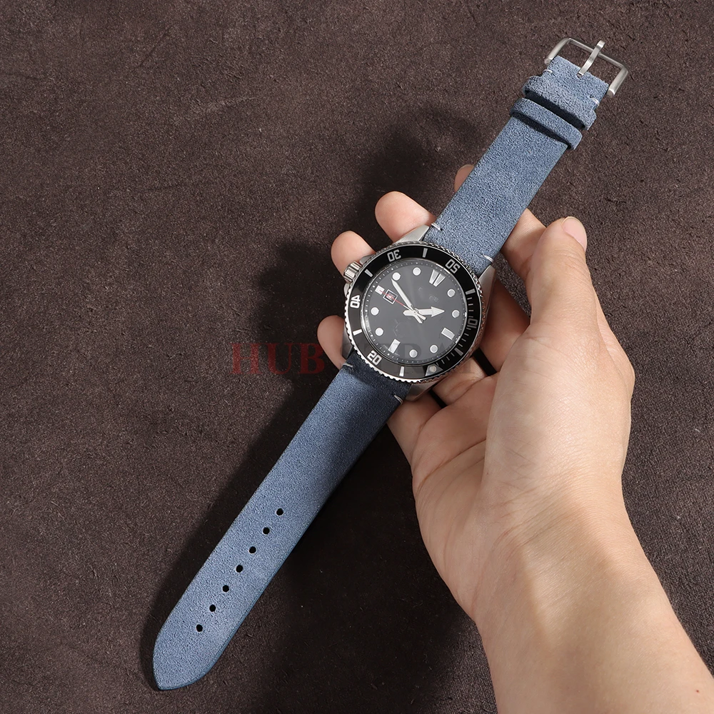 Luxurious Soft Suede Quick Release Watch Strap