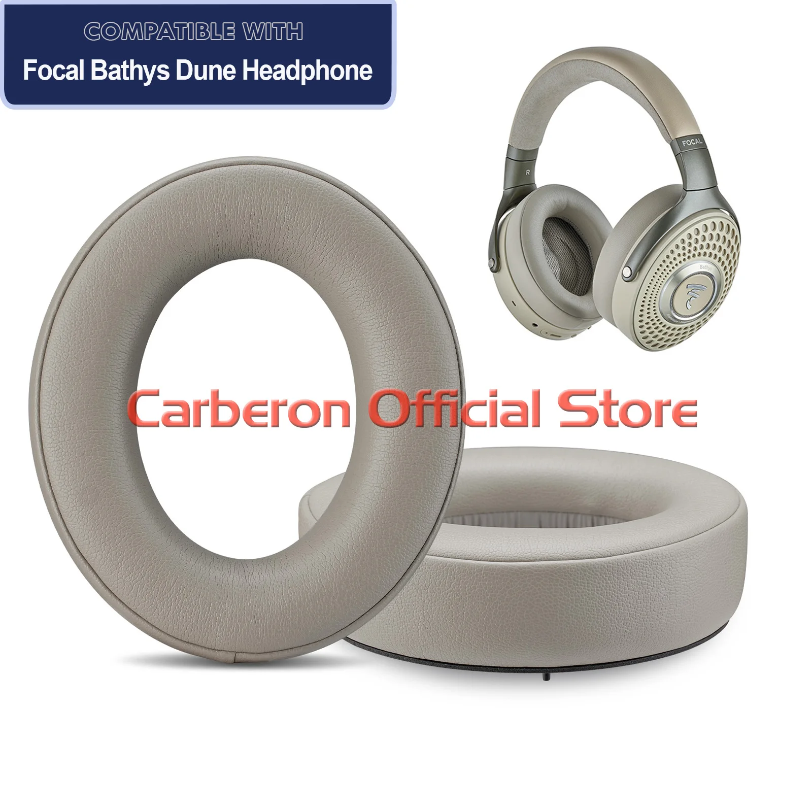 Carberon Replacement Earpads Ear Cushions for Focal Bathys
