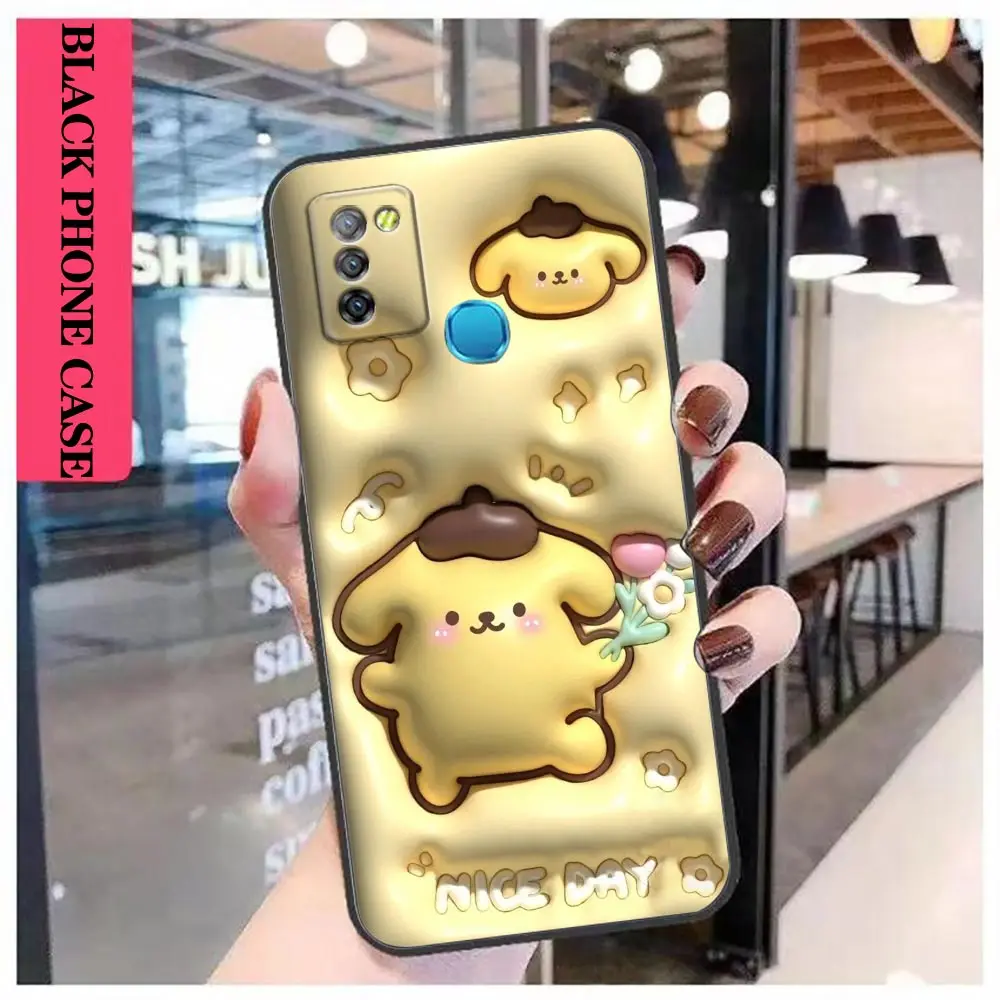 thumbnail image 1 of Funda de Anime Hello kitty K k-kuromi para Infinix, TECNO CAMON 19, 16 ZERO X NEO 20, 8, POVA 4, 2, NEO2, NOTE 30, 12, G96, 11, 10, 8, 8I, 1 of 5