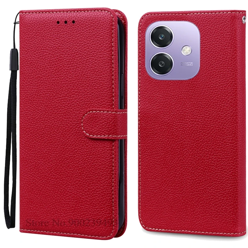 Elegant Flip Leather Wallet Phone Case with Soft Silicone Interior and Book-Style Design