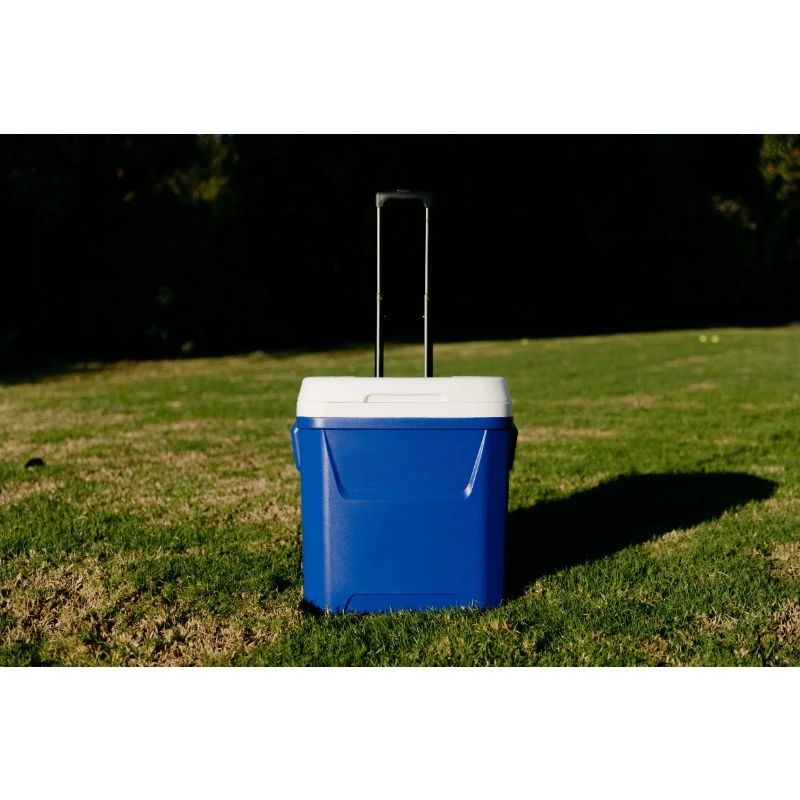60 QT Portable Rolling Cooler for Outdoor Picnics or Yard Parties