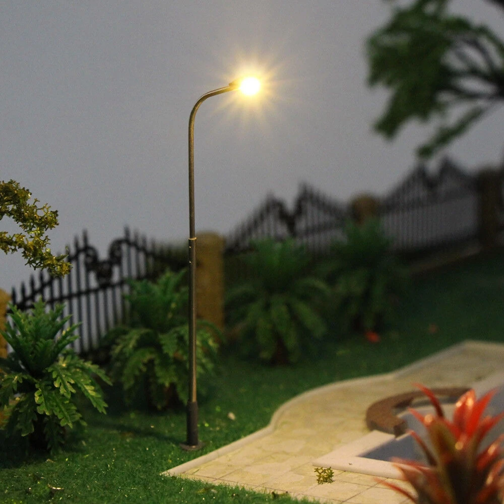 Miniature Ho Scale Streetlights - Foto 4