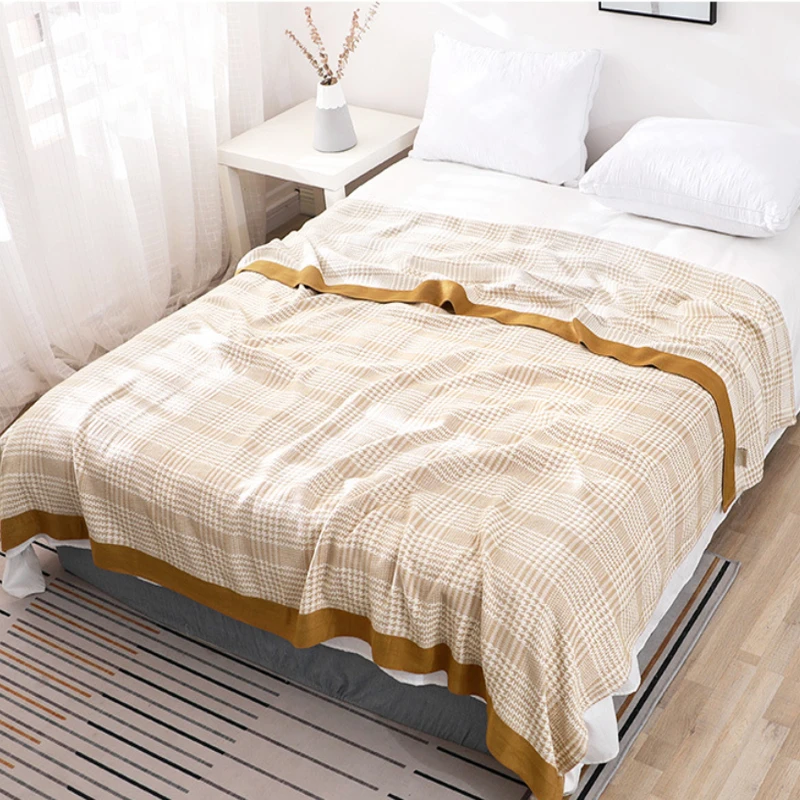 Schat Zelden IJver Bamboe Katoen Dekens Voor Bedden Warme Dikke 200X230Cm Sprei Op Het Bed  Gewogen Deken Dekbed Tweepersoonsbed winter Deken| | - AliExpress