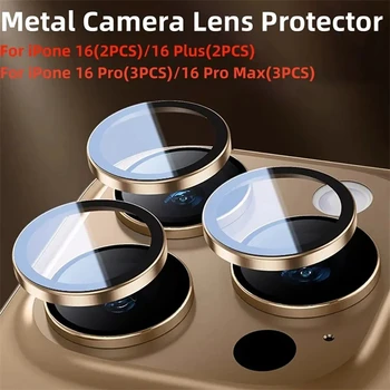 Camera Lens Protector For iPhone 17 16 15 14 Pro Max Metal Lens Glass For iPhone 13 12 11 Pro Max Mini 16 Plus Phone Accessories 1