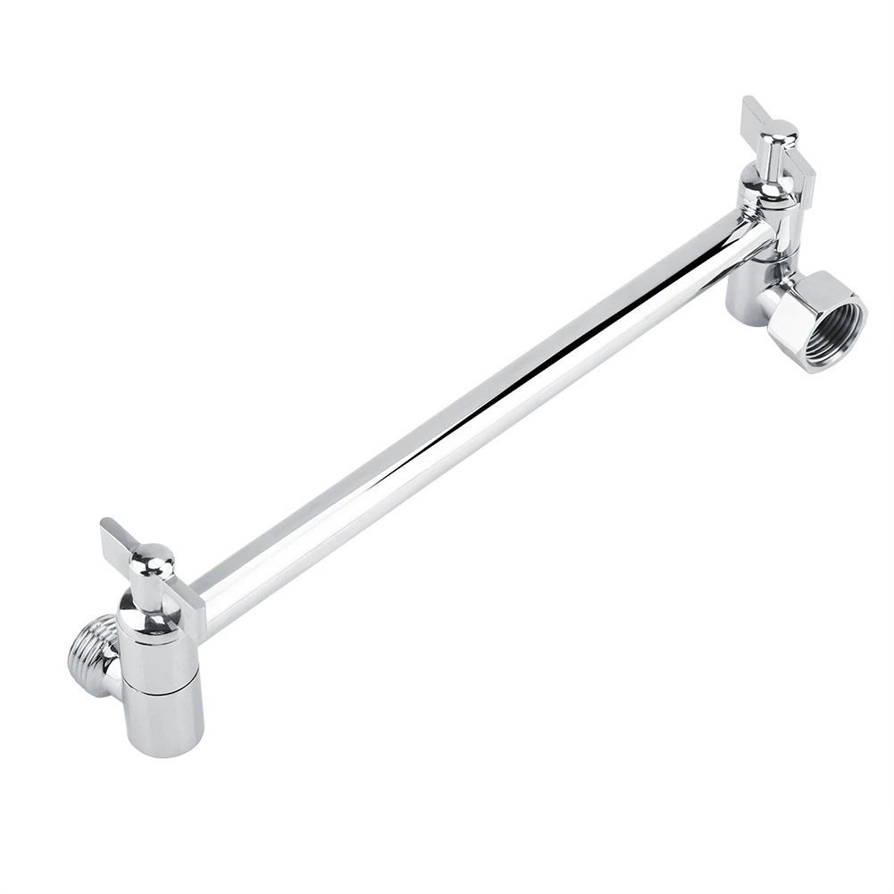 Adjustable Arch Design Shower Extension Arm Wall Mount for Bathroom Showering Head Adjustable Shower Arm Extension: 3 - 5 Days Free Delivery Only UK