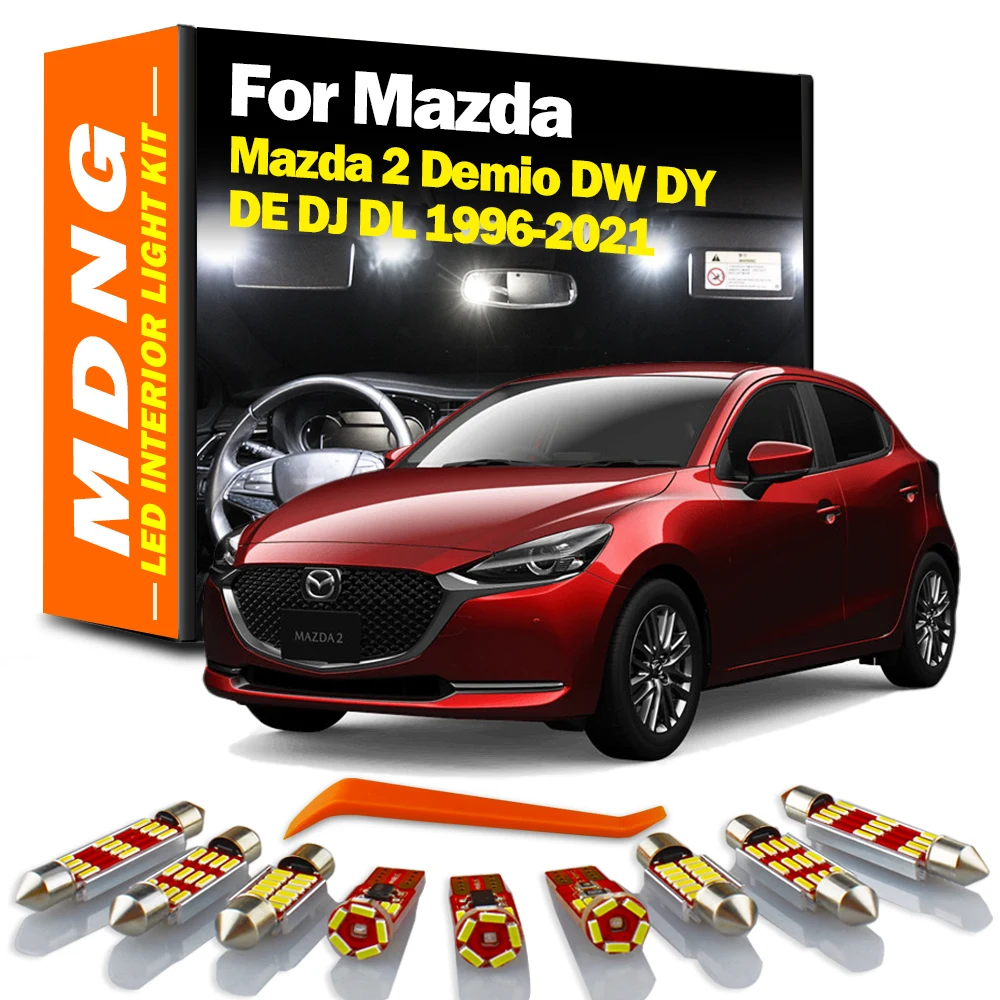MDNGCanbusLEDInteriorDomeLightKitForMazda2DemioDWDYDEDJ