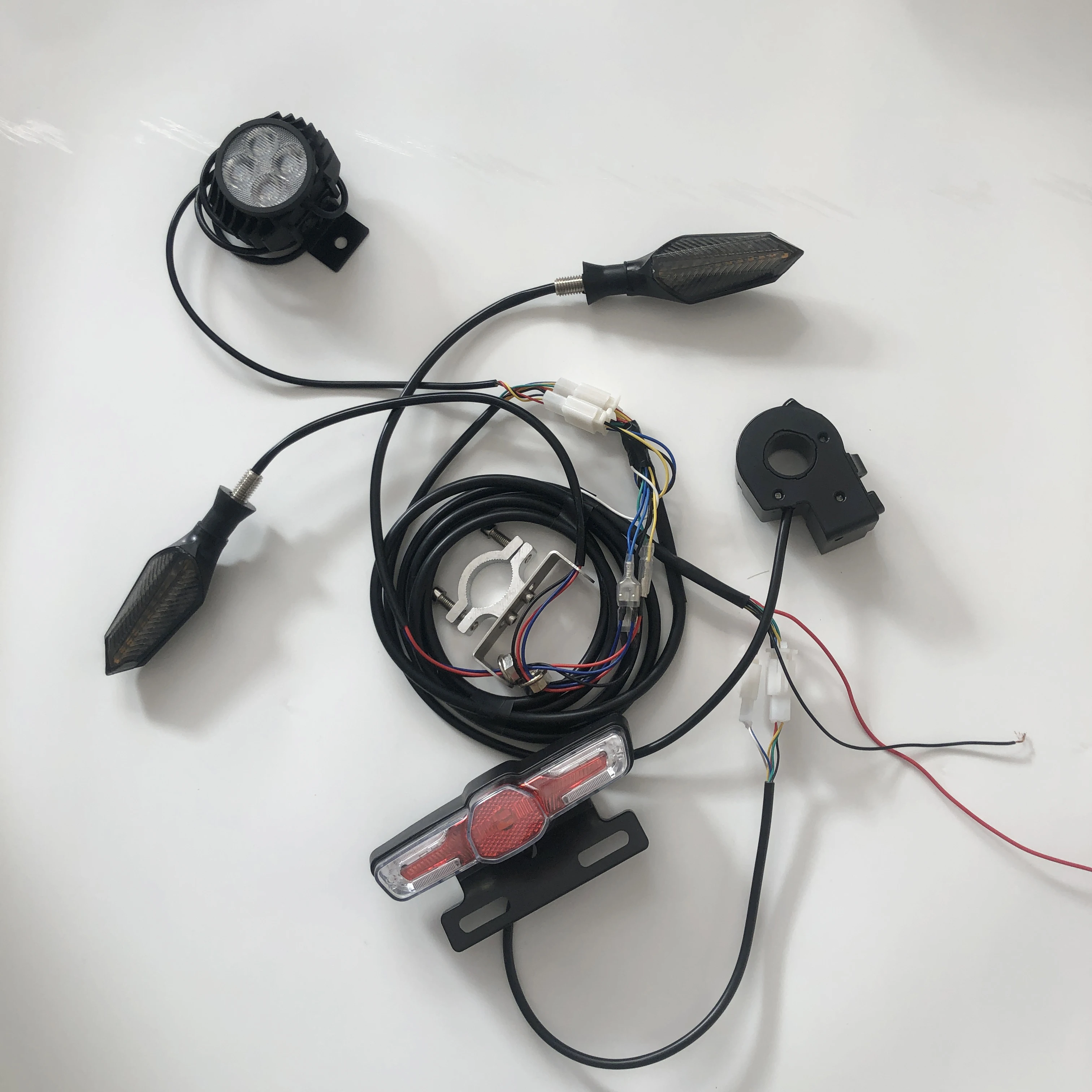 Electric Bicycle Scooter Skatabord Light Unit Kit Front