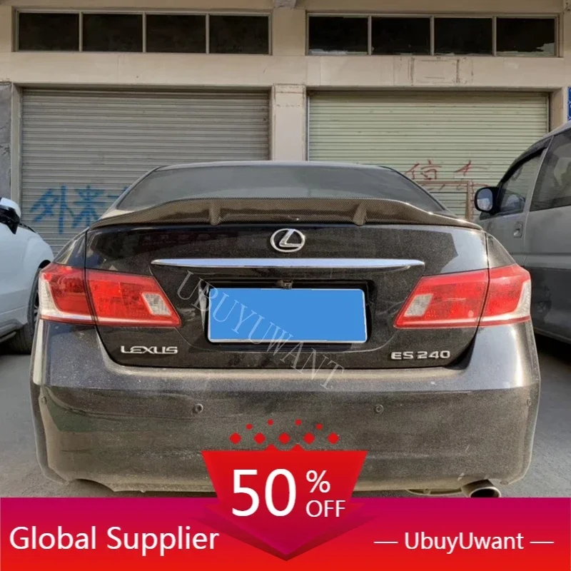 

Подходит для ES250 ES300 ES350 2006-2011 высококачественный задний спойлер из углеродного волокна для стайлинга автомобиля