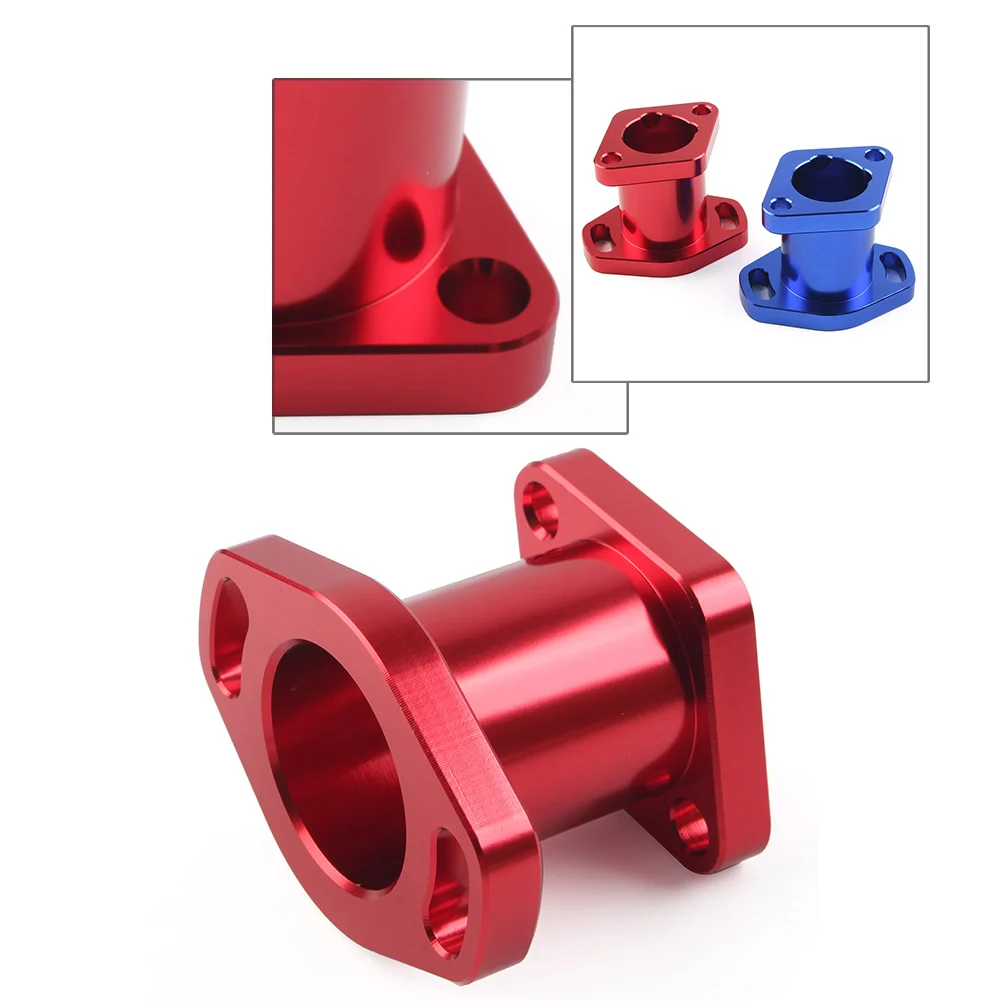 

Black/Red Motorcycle Carburetor Adapter Carb Intake Manifold For VM22 PZ19 PZ26