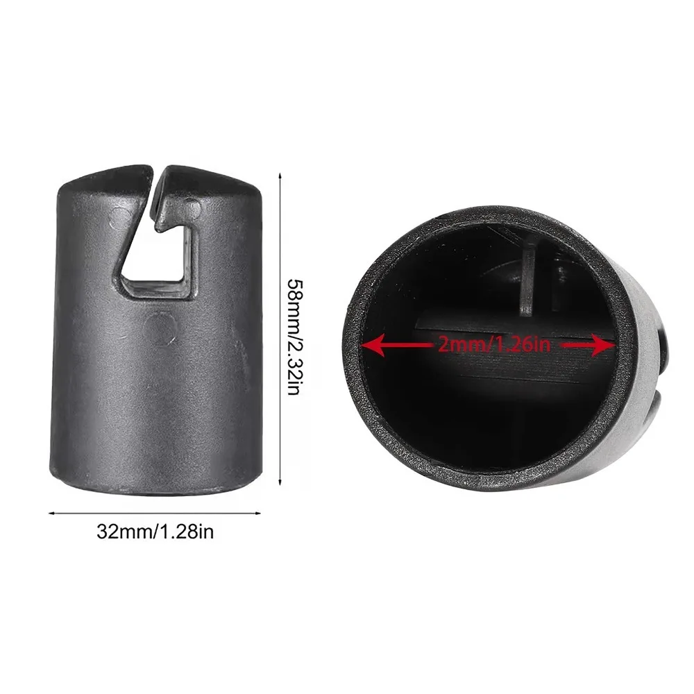 6PCS Trampoline Enclosure Pole Caps Replacement Pillar Rods Top