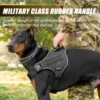Tactical Dog Harness Pet Doberman Pinscher Pet Training Vest Dog Harness for Small Medium Large Dogs Explosion Proof 4