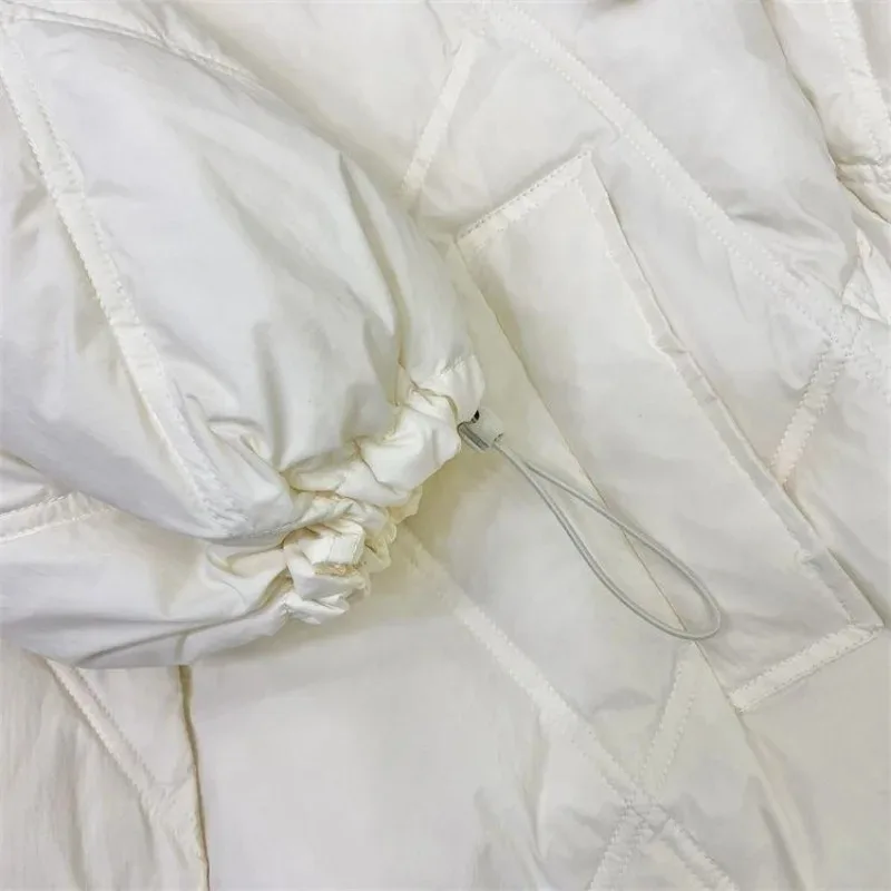 2023 New Women Down Jacket Winter Coat Female Short Parkas Loose Thick Warm Outwear Leisure Time Versatile Fashion Overcoat