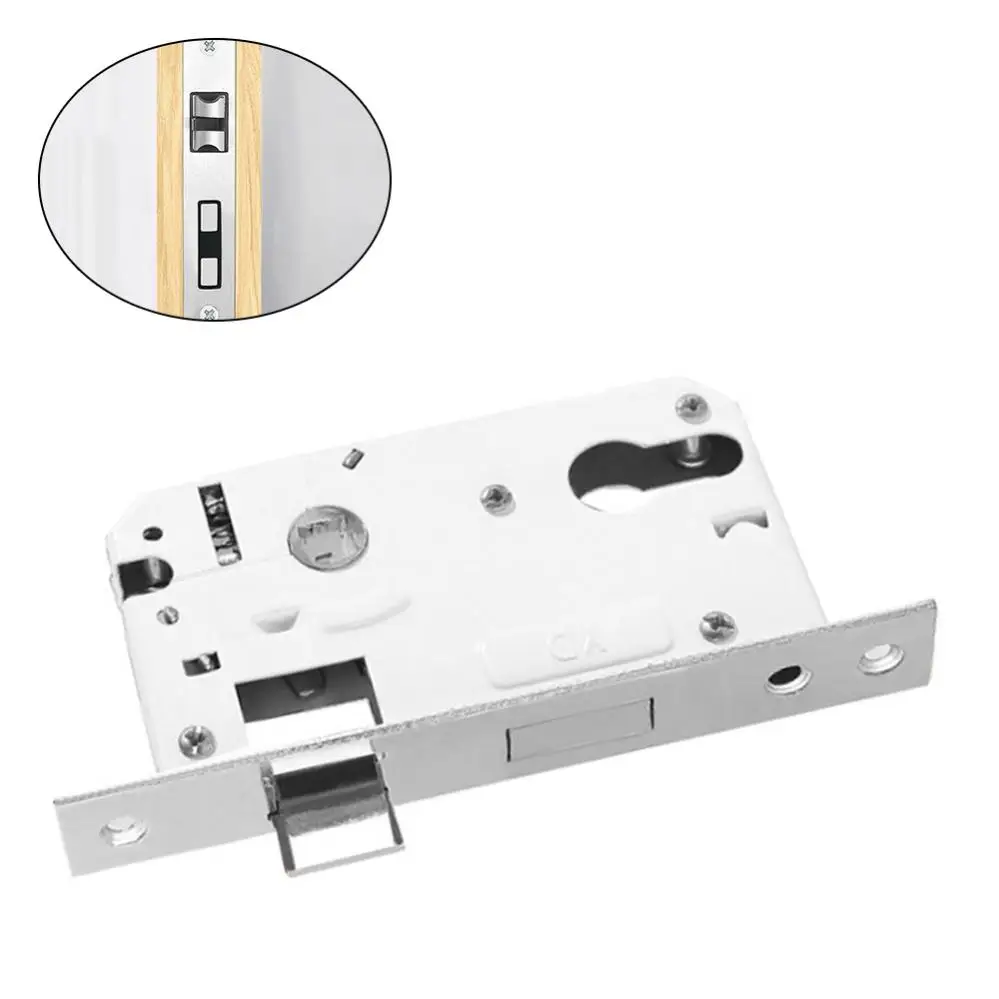 145mm Light Spring Silent Cushion Lock Cylinder Interior Door Lock Hardware Accessories for Wooden / Room Door