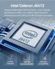 Industrial Mini PC Intel Celeron J6412 8GB DDR4 128GB M.2 NVMe SSD 2x COM RS232 2x GbE LAN 3x Display 4x USB Windows 10/11 Linux 4