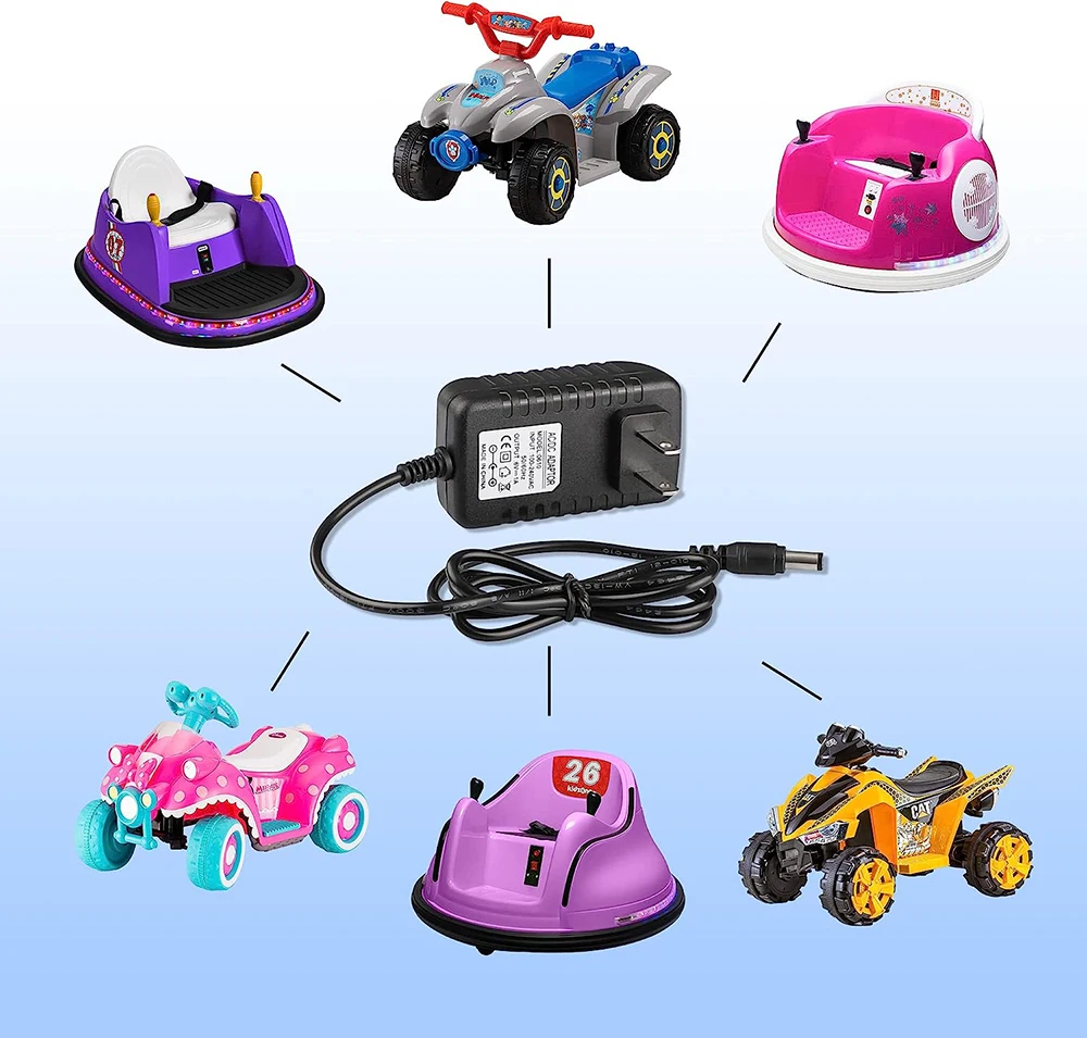 Electric Car Toy Car Charger 6v 6V Charger For Ride On Toys, 6V