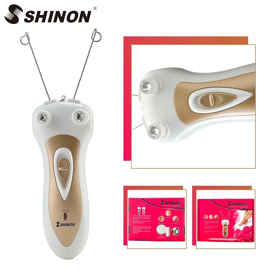 Rozia Professional Epilator Electric Female Body Face Facial Hair