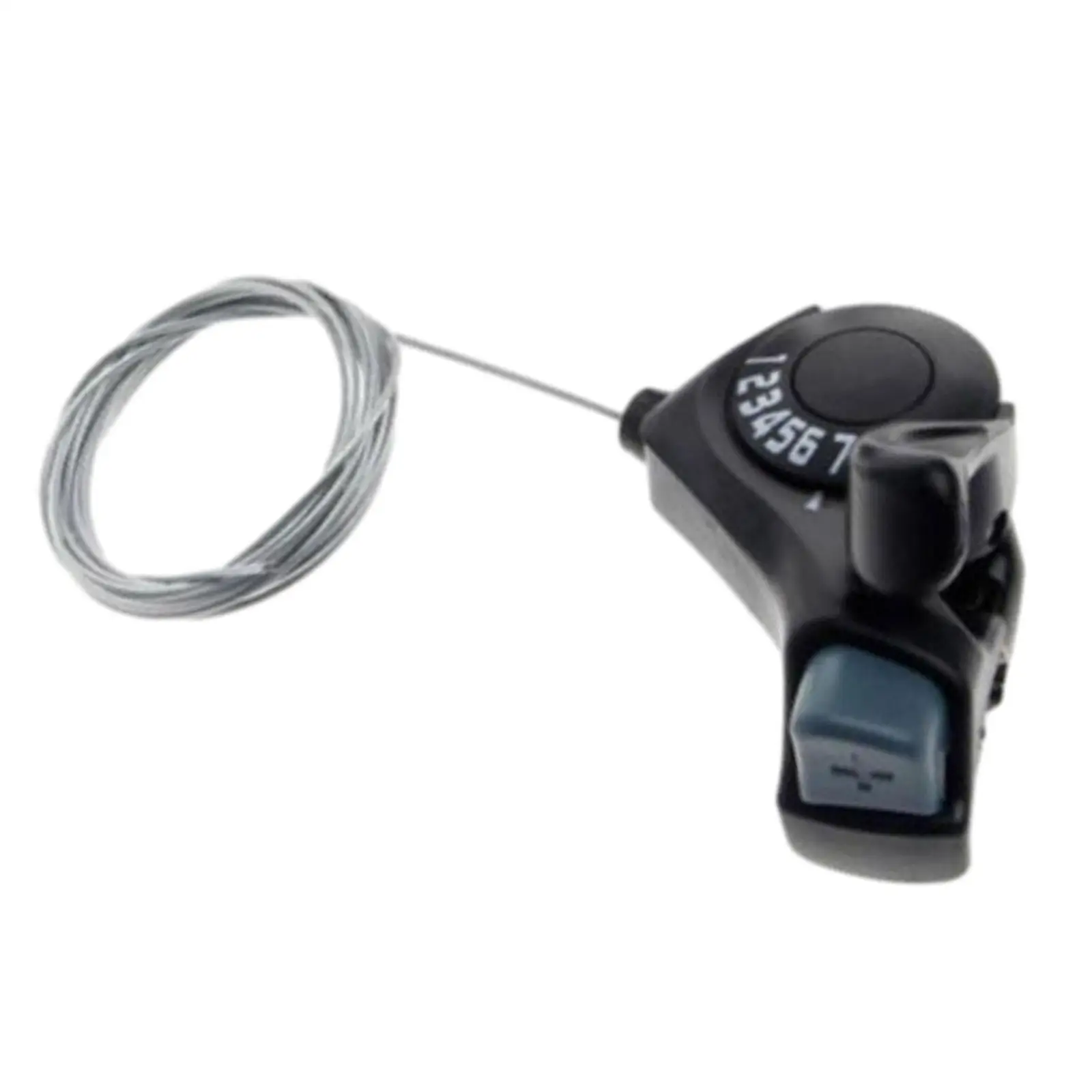 Bicycle Shift Lever Bike Shifters 7 Rate Cycle Modification Bike Thumb Gear Shifter Cycle Brake Lever for Bicycle Commute Bikes Mountain