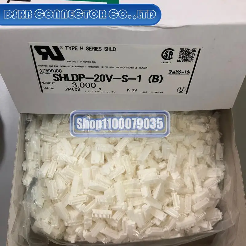 

3000pcs/lot new and original SHLDP-20V-S-1(B) 20P 1.0MM