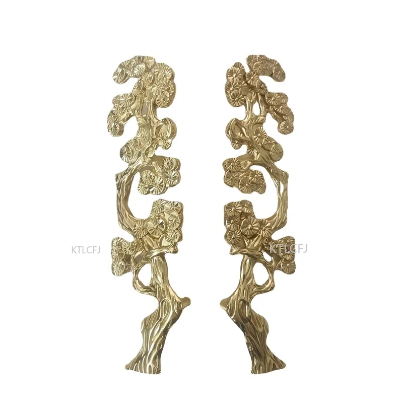 

Brass Forged Pine Furniture Drawers Doors Wine Cabinets Bookcases Cabinets Handles