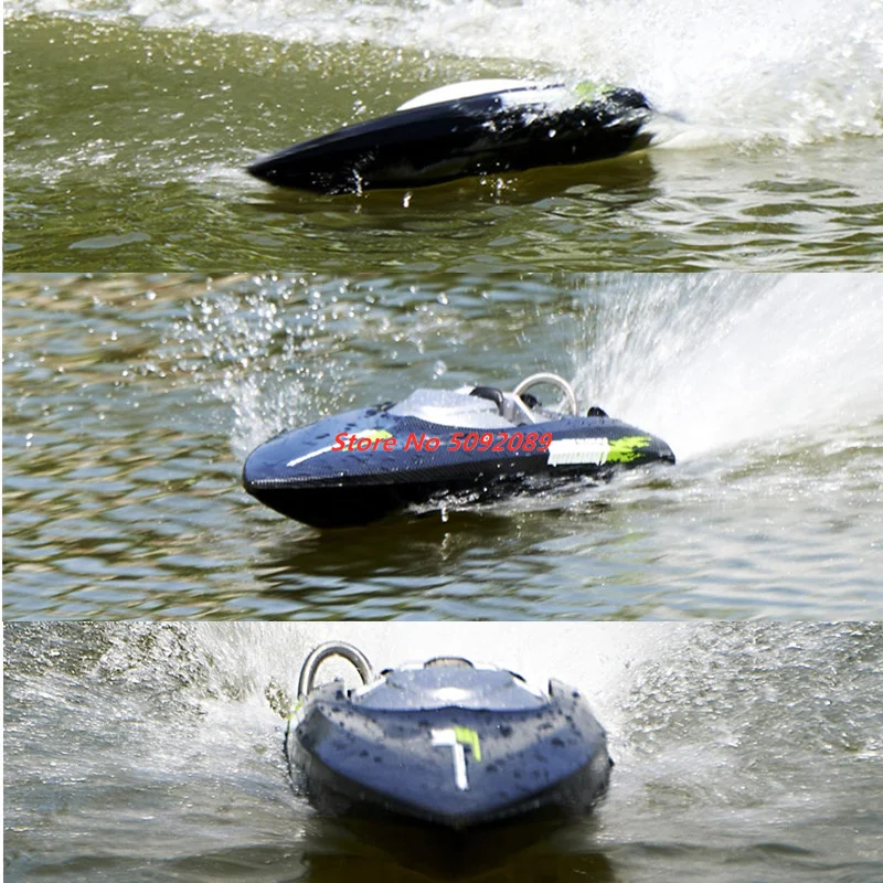 Professional 70KM/H 63CM Large High Speed RC Speedboat Brushless Metal 120A Independent Electrical Adjustment RC Racing Boat Toy 4