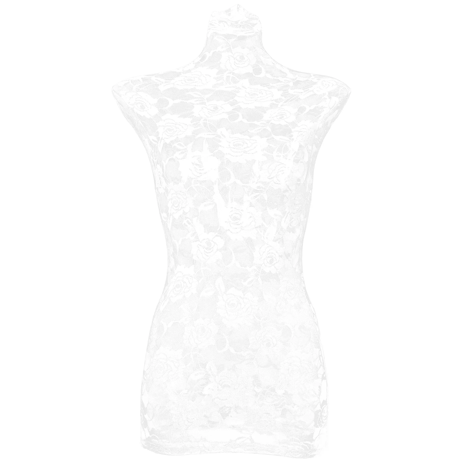 

Mannequin Fabric Cover Dress Form Lace Cover Mannequin Accessory for Home Shop