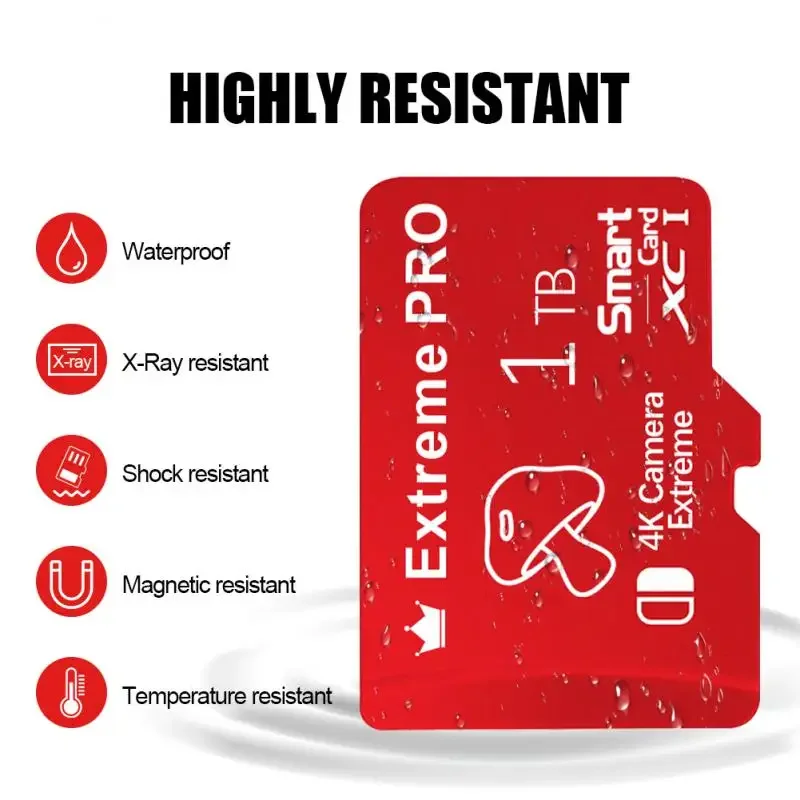 Micro SD Card Original 2TB Flash Class10 1TB Memory 128/256/512GB for Nintendo Switch Accessories