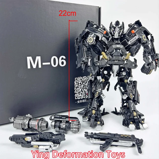 Black Apple Ironhide M06 Transformation Toys Weijiang Enlarged
