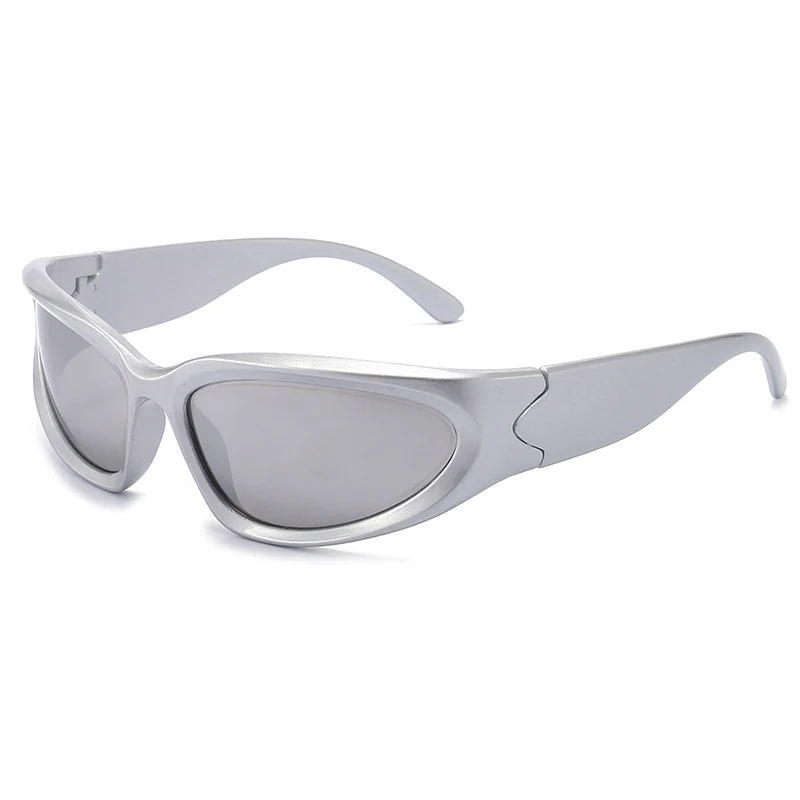 1/2/3PCS New Futuristic Y2k Hot Girl Sunglasses Cycling Punk Sports Car Sunglasses For Women 20896