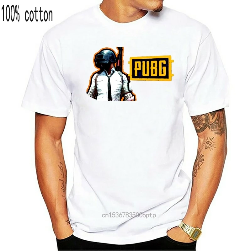 PUBG T-Shirt PlayerUnknown's Black 2018 Short Sleeve Cotton T Shirts Man Clothing Cool Design 3D Tee Top |