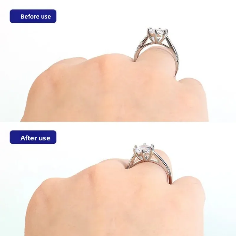 8-Piece Set Soft Silicone Ring Size Adjuster